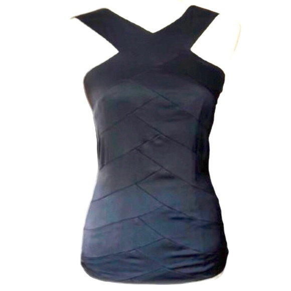 NWT Stretch Silk Halter Front top - Picture 10 of 10